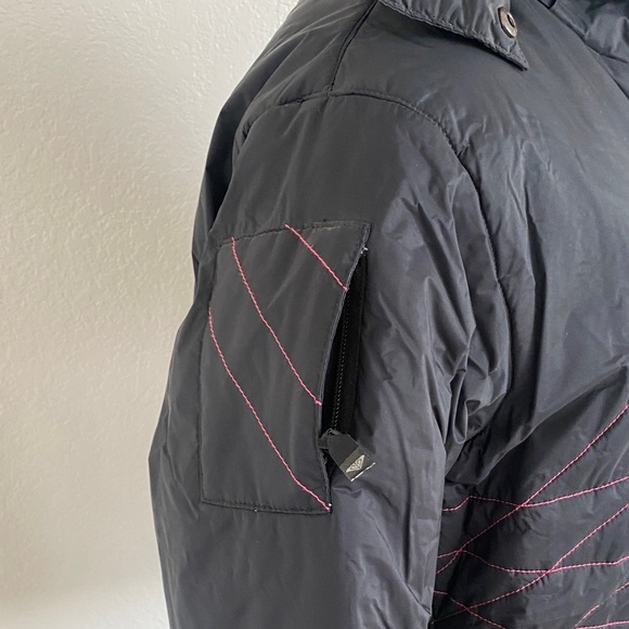 Roxy Black Snowboard/Ski Jacket with removable Hood - Picture 5 of 16